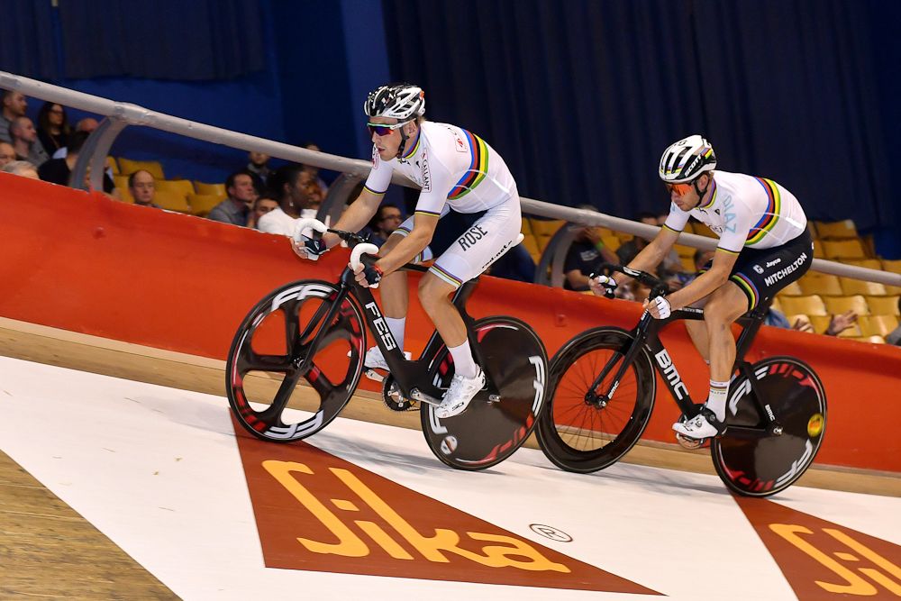 Team Callant's Roger Kluge and Theo Reinhardt