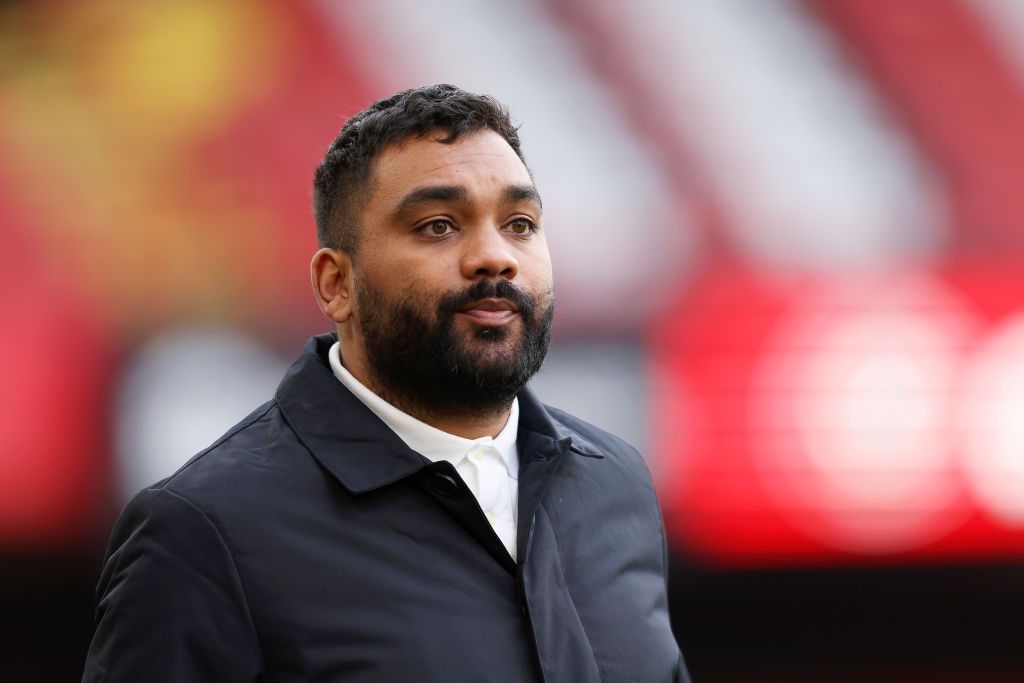 Jonathan Morgan, Manager of Sheffield United, looks on during the Barclays FA Women&#039;s Championship match between Sheffield Untied and Southampton FC at Bramall Lane