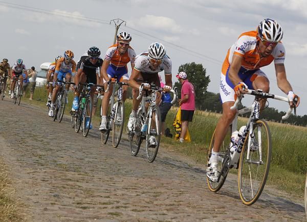 Denis Menchov (Rabobank) rode well on stage 3.