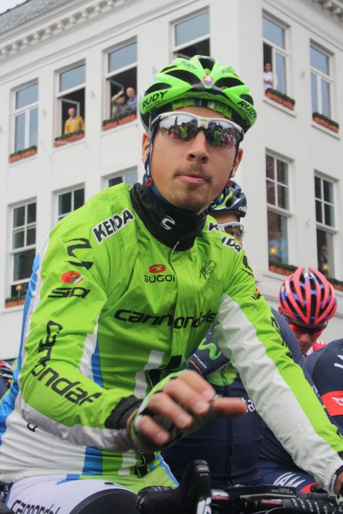Peter Sagan (Cannondale) looks calm before the start
