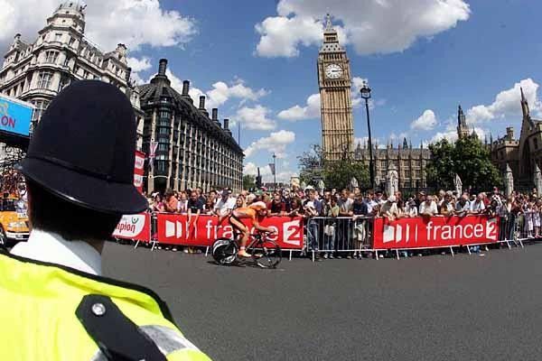 The crowds in London came out in full force and the police had everything under control.