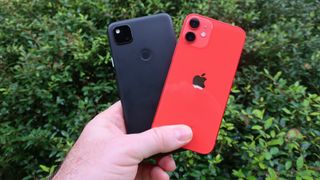 Pixel 4a Iphone 12 Mini Lifestyle