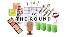 Collection of fun colorful table decor