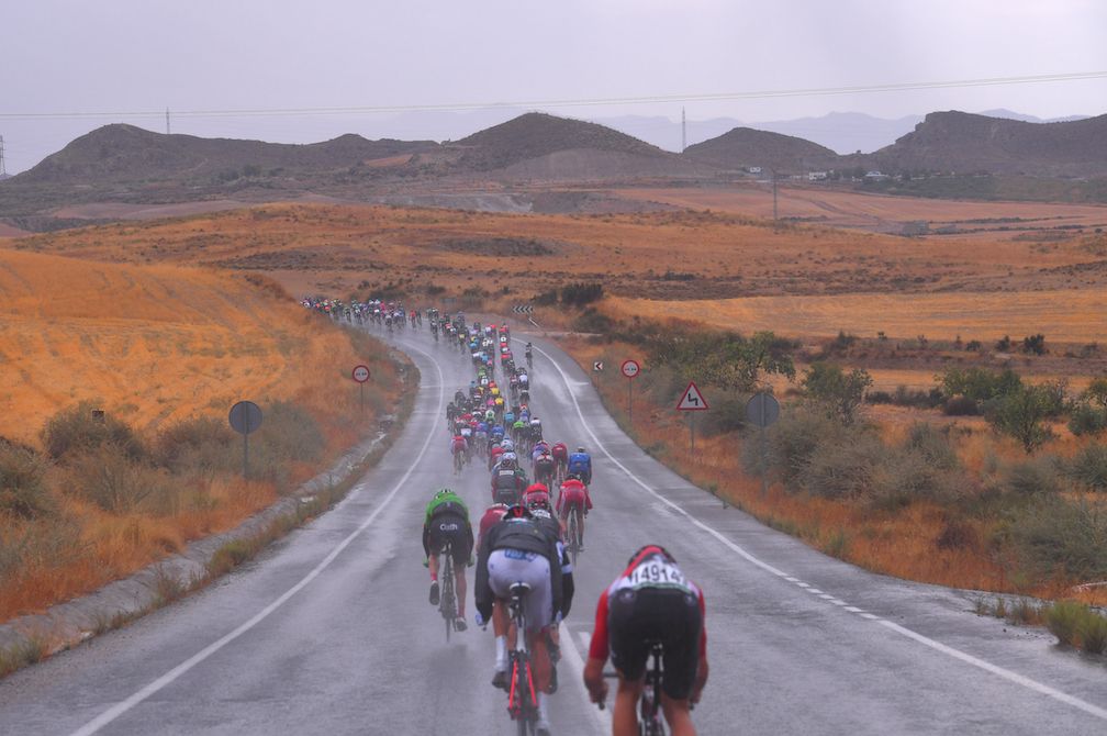 A rainy stage 10 at the Vuelta a Espa&ntilde;a