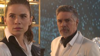 Hayley Atwell and Esai Morales in Mission: Impossible - Dead Reckoning Part One
