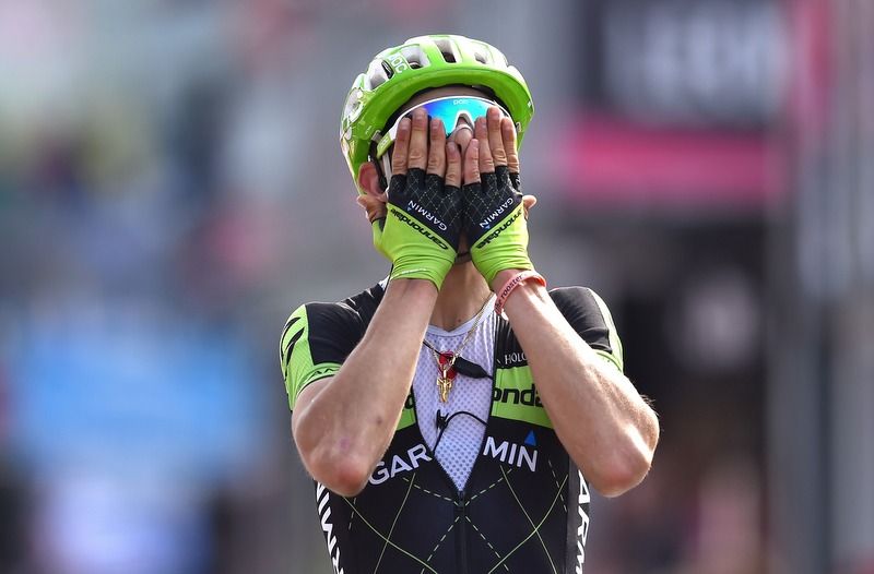 Davide Formolo (Cannondale Garmin) can't believe he's won a stage in his debut Giro
