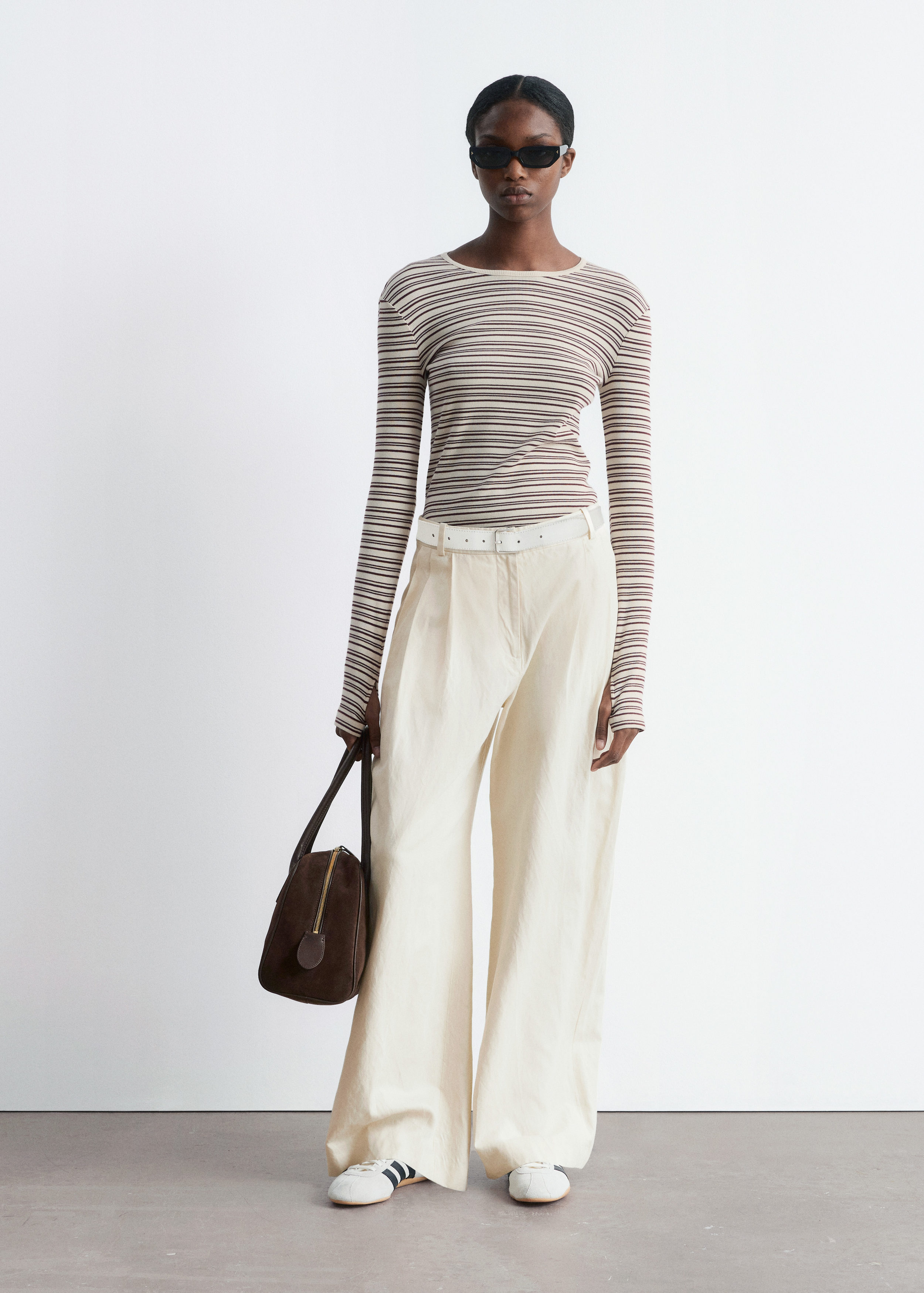 Wide-Leg Trousers