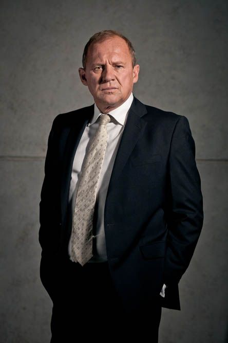 Peter Firth: Harry won&#039;t retire to run a tea shop!