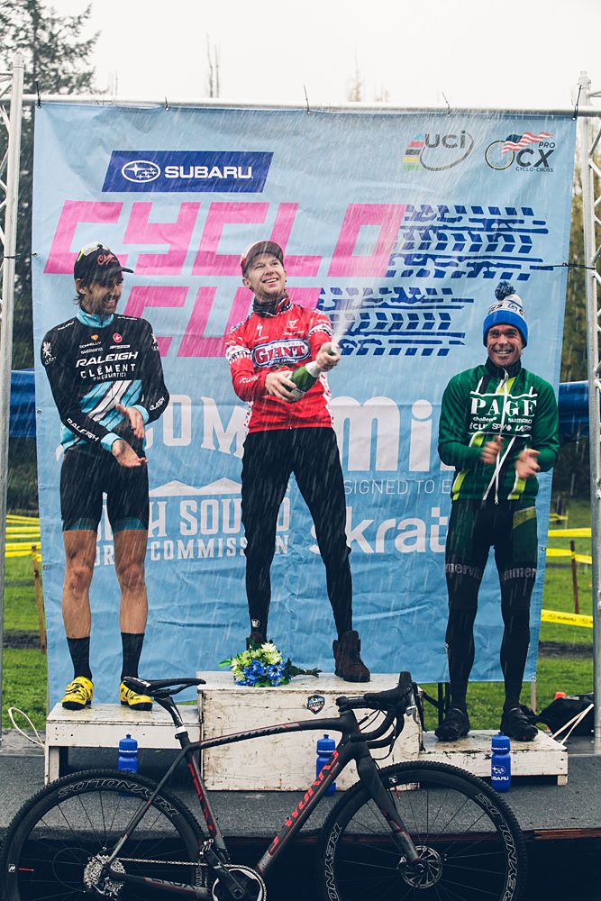 Logan Owen (Calgiant) wins Subaru Cyclo Cup Day 1