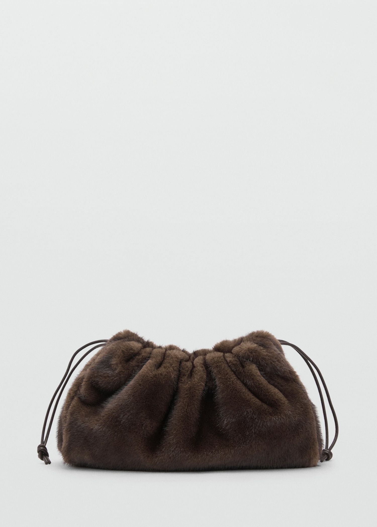 Faux-Fur Handbag - Women | Mango Usa
