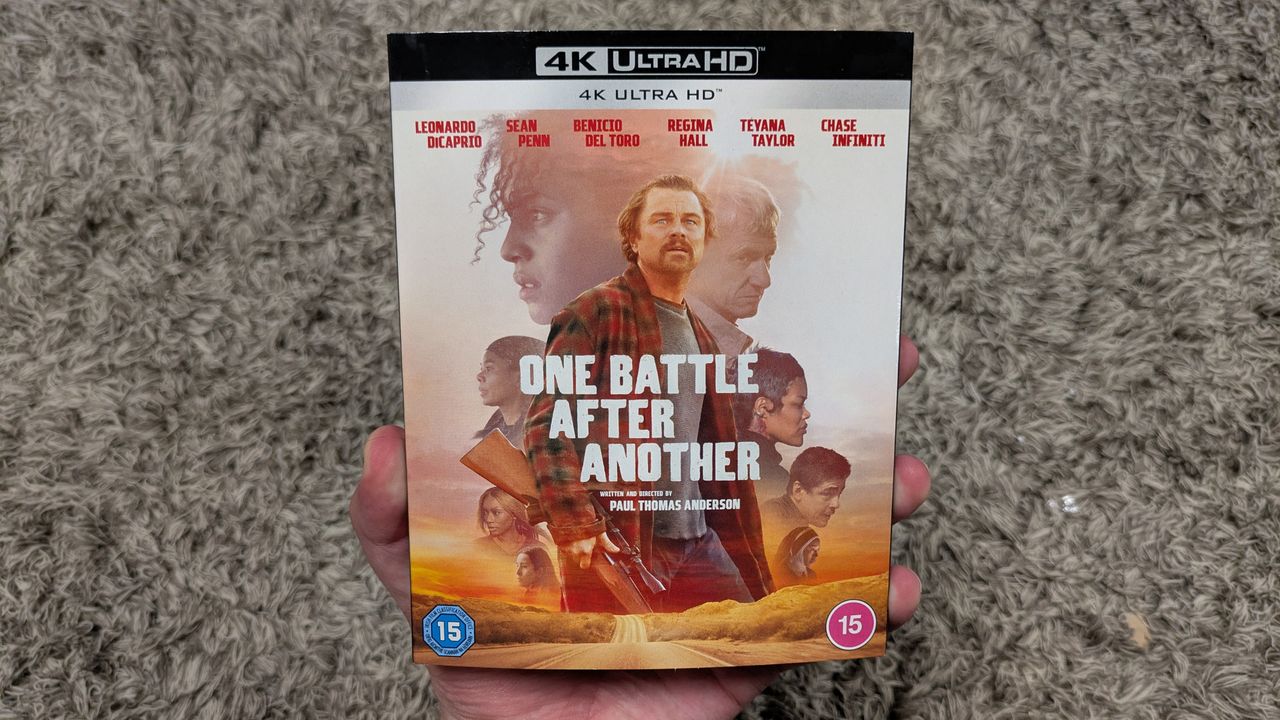 One Battle After Another 4K Blu-ray case