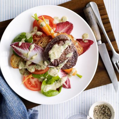 Warm Beef Fillet Salad-woman and home-recipes