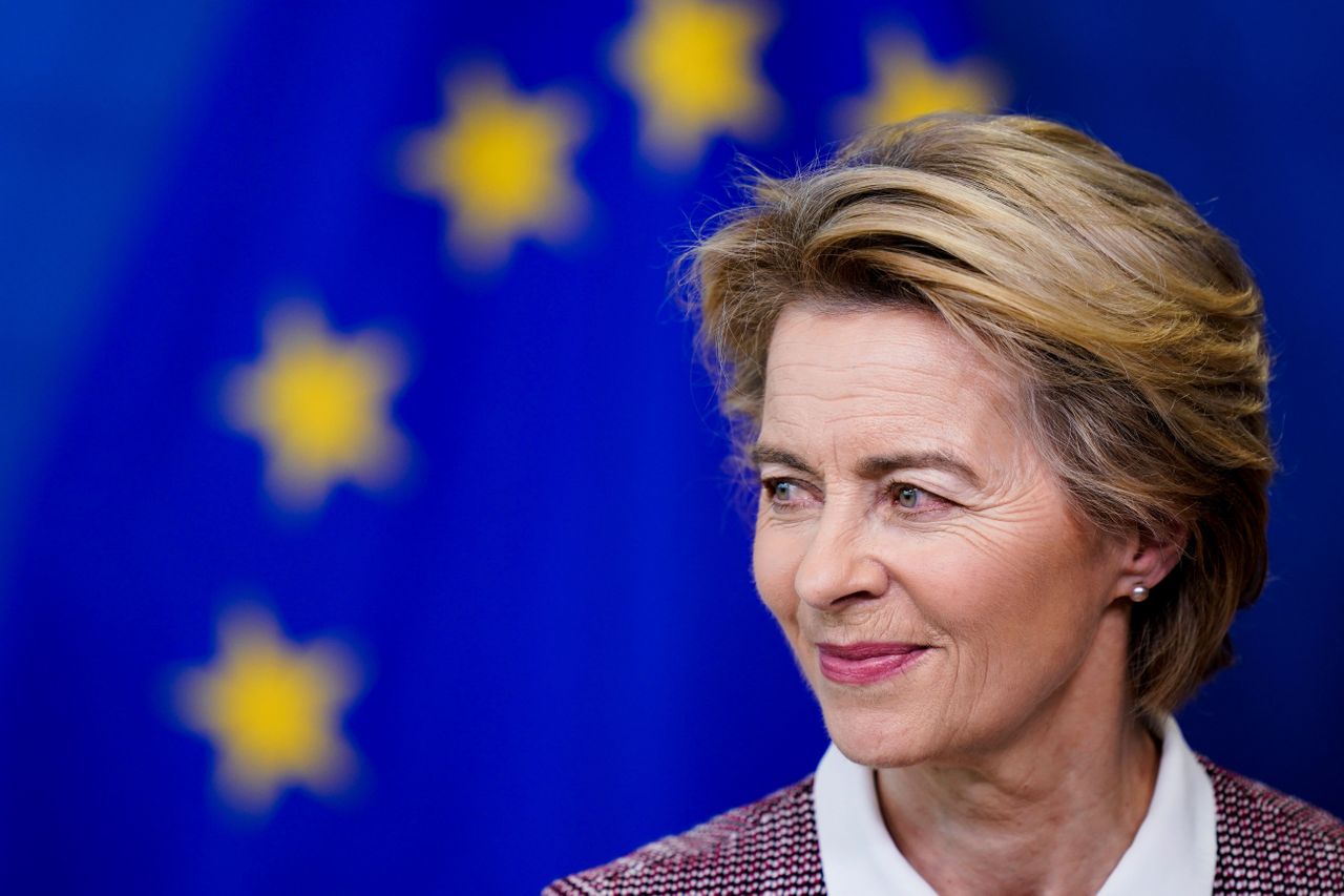 EU President Ursula von der Leyen.