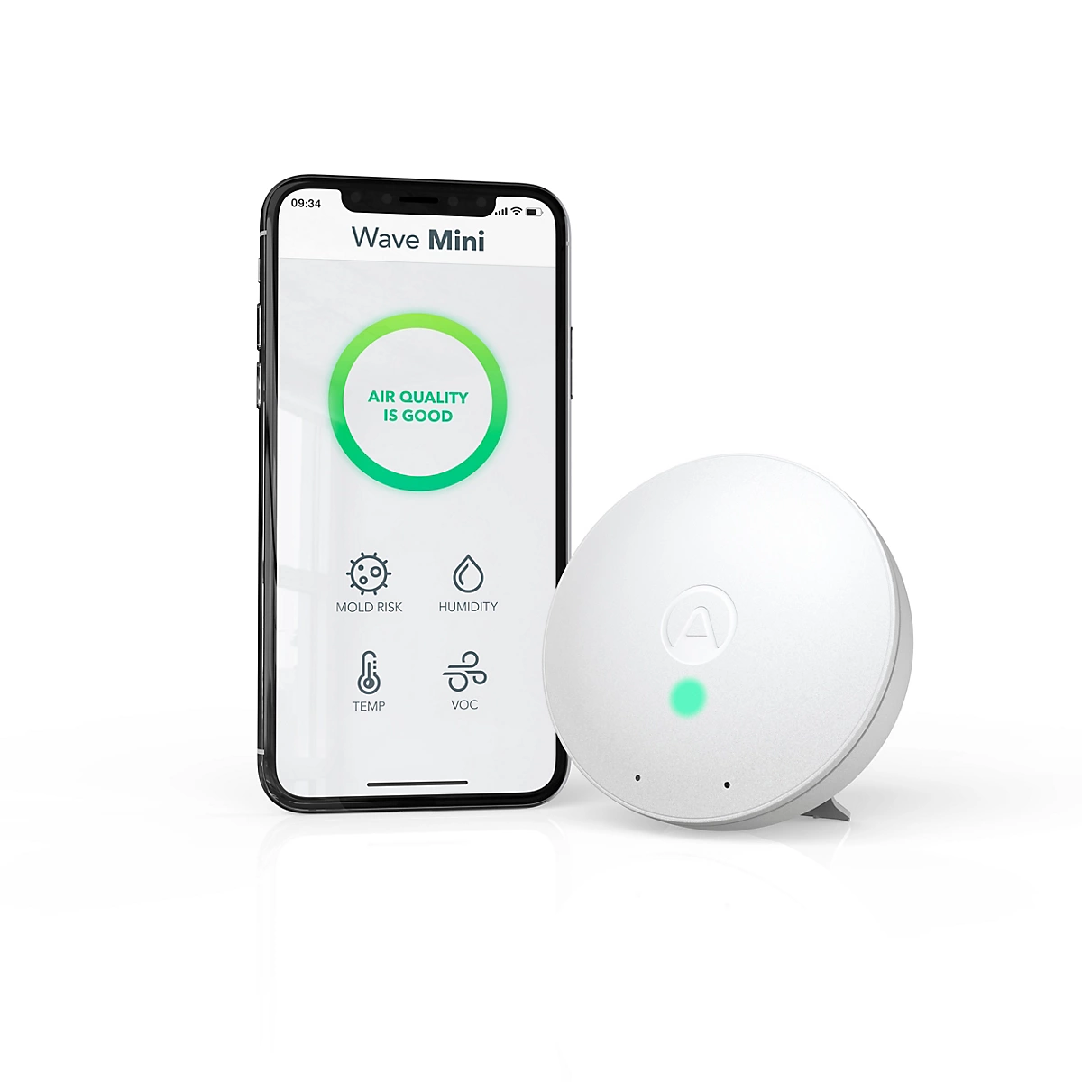 Airthings, Airthings Wave Mini Smart air quality monitor