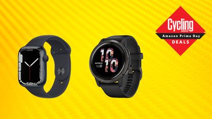 Garmin Venu versus Apple Series 7 for cycling - battle of the almost smartwatch Amazon Prime Day | Cycling Weekly