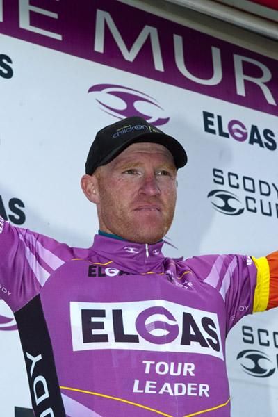 Joel Pearson (Genesys Wealth Advisers) from New South Wales remains in the purple jersey of the tour leader after eight stages.