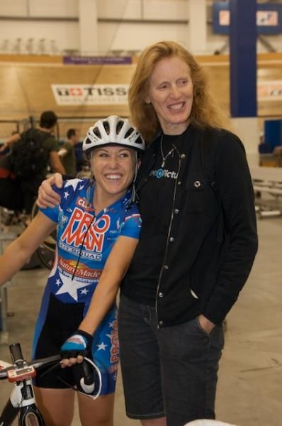 Shelley Olds is hoping Connie Carpenter will rub off on her.