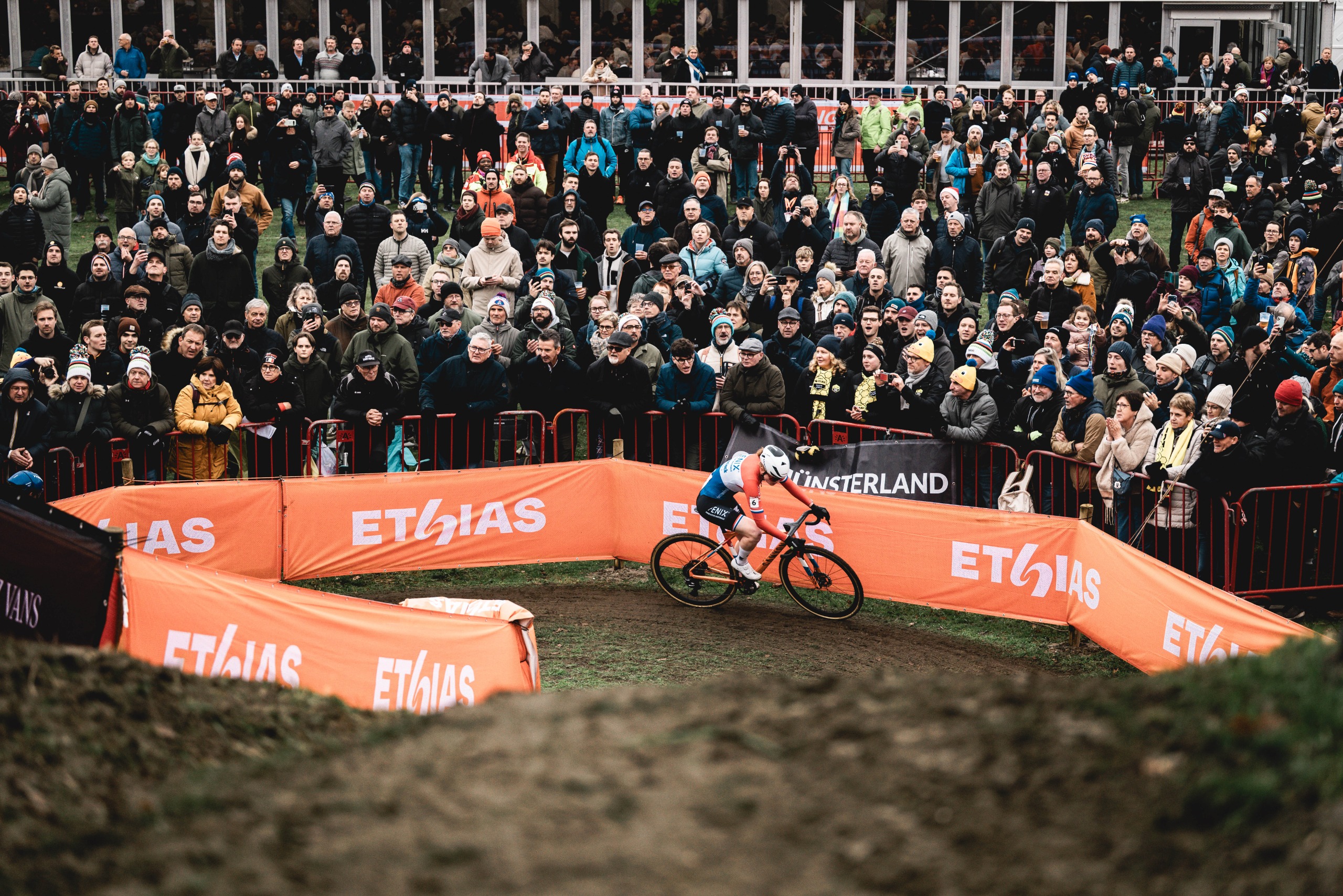 Ricer taking part in the 2025&ndash;26 Cyclo-cross World Cup 