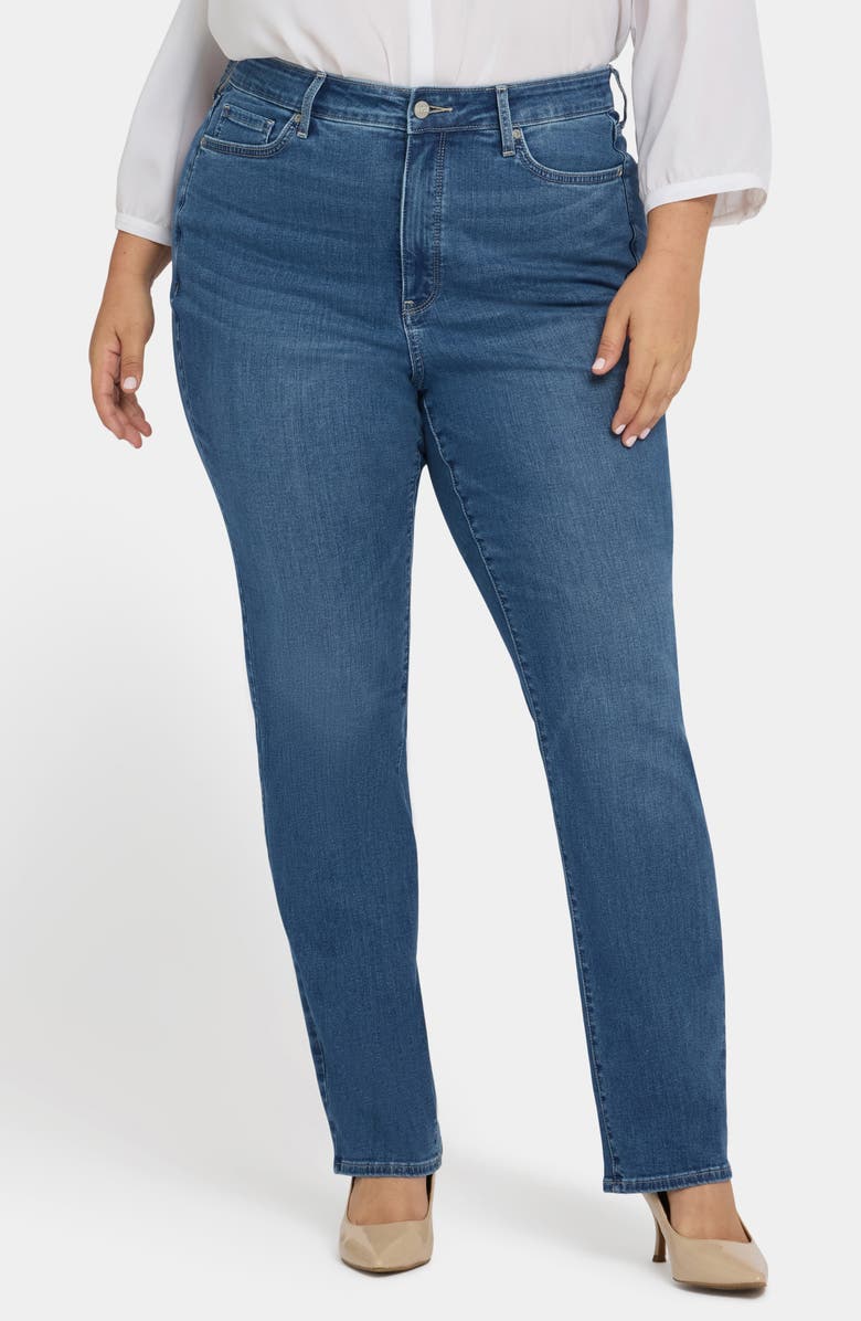 Marilyn High Waist Straight Leg Jeans