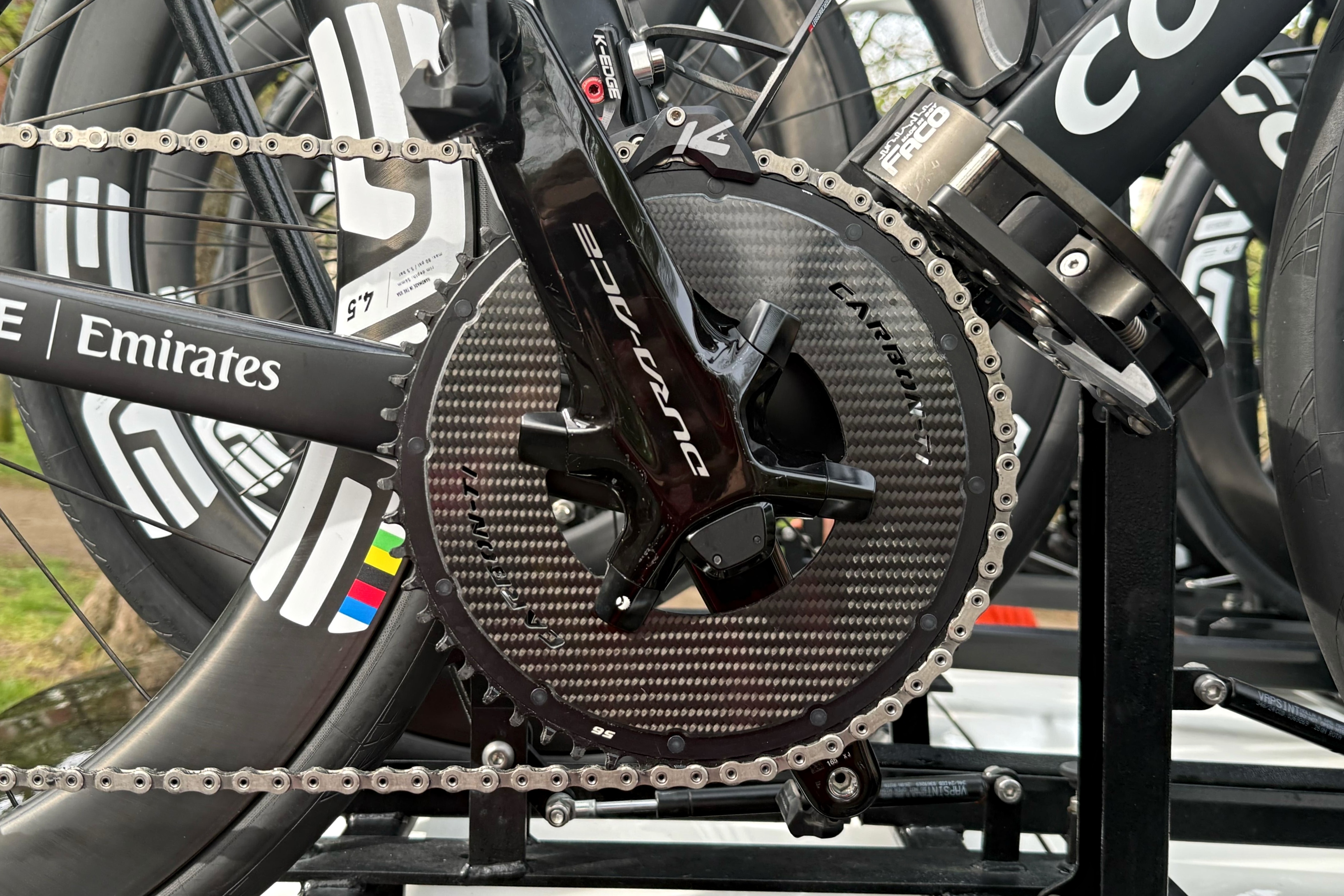 Tadej Poga&amp;#269;ar's bike at Paris-Roubaix 2026