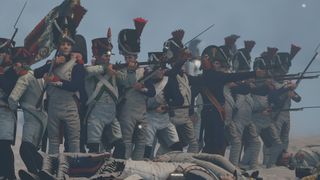 A screenshot taken from Holdfast: Nations At War, an online multiple shooter set in the Napoleonic and First World Wars