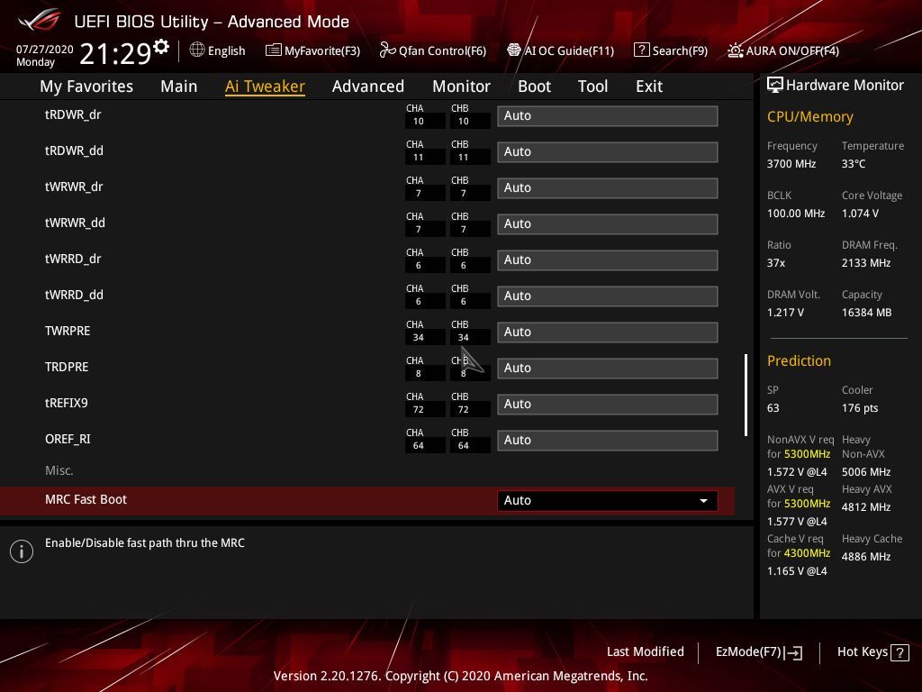 Asus ROG Strix Z490-I Gaming