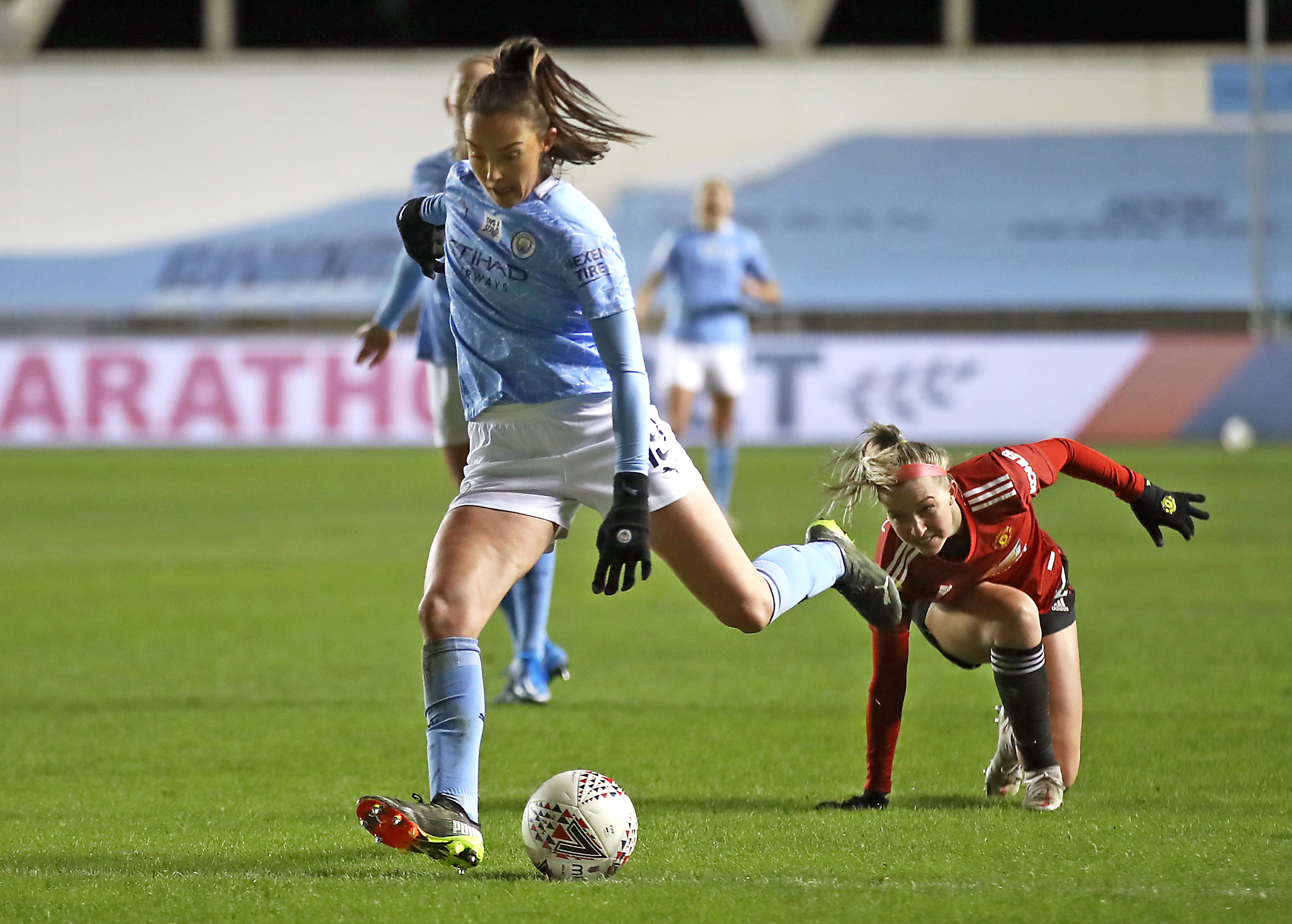 Manchester City v Manchester United – FA Women’s Super League – Academy Stadium