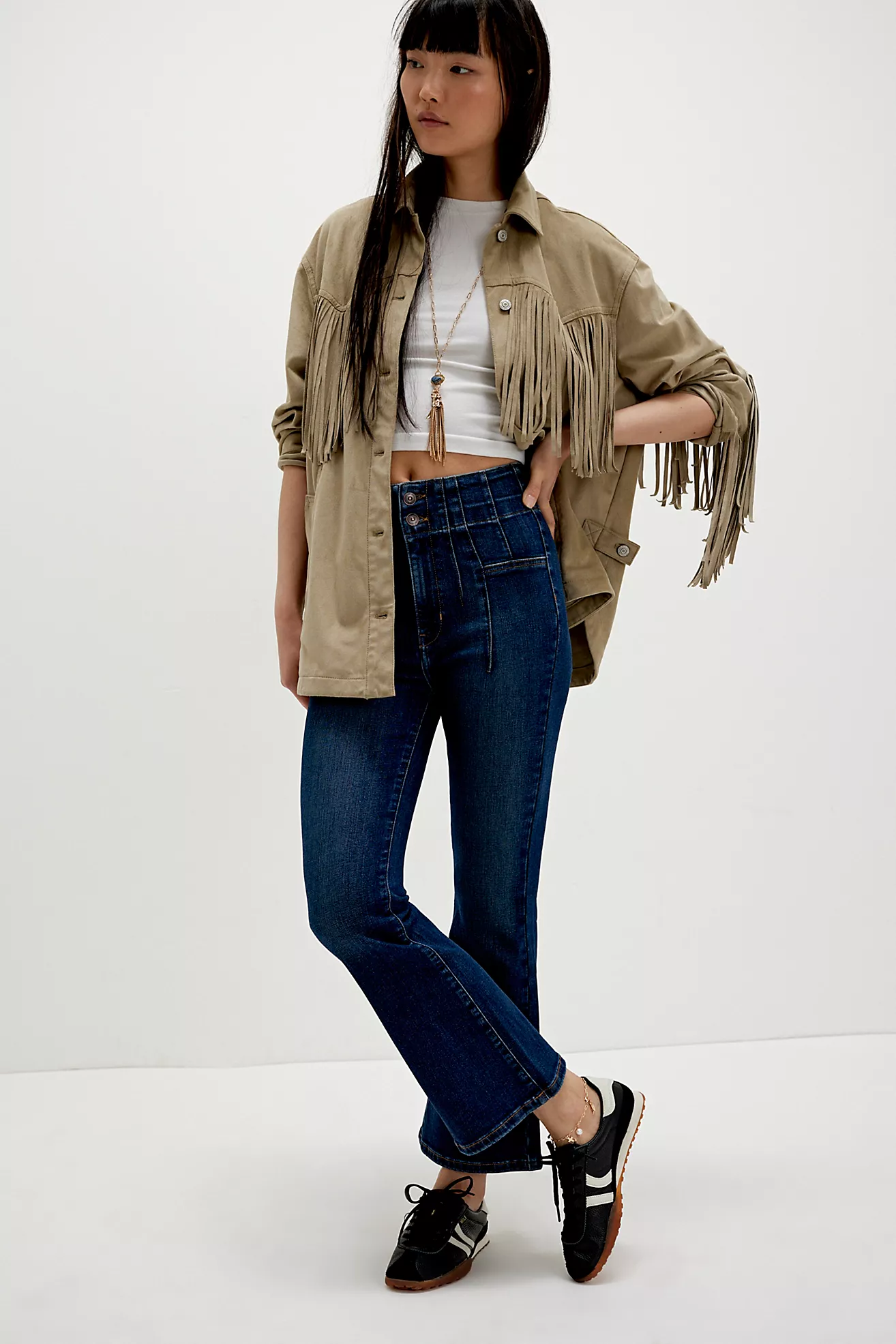 We the Free Jayde Crop Flare Jeans