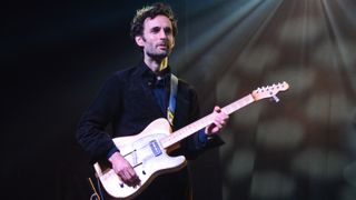 Julian Lage performs at Love Supreme Jazz Festival 2022 at Glynde Place on July 02, 2022 in Lewes, England.