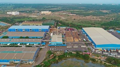 Foxconn&#039;s unit in Sriperumbudur in Tamil Nadu