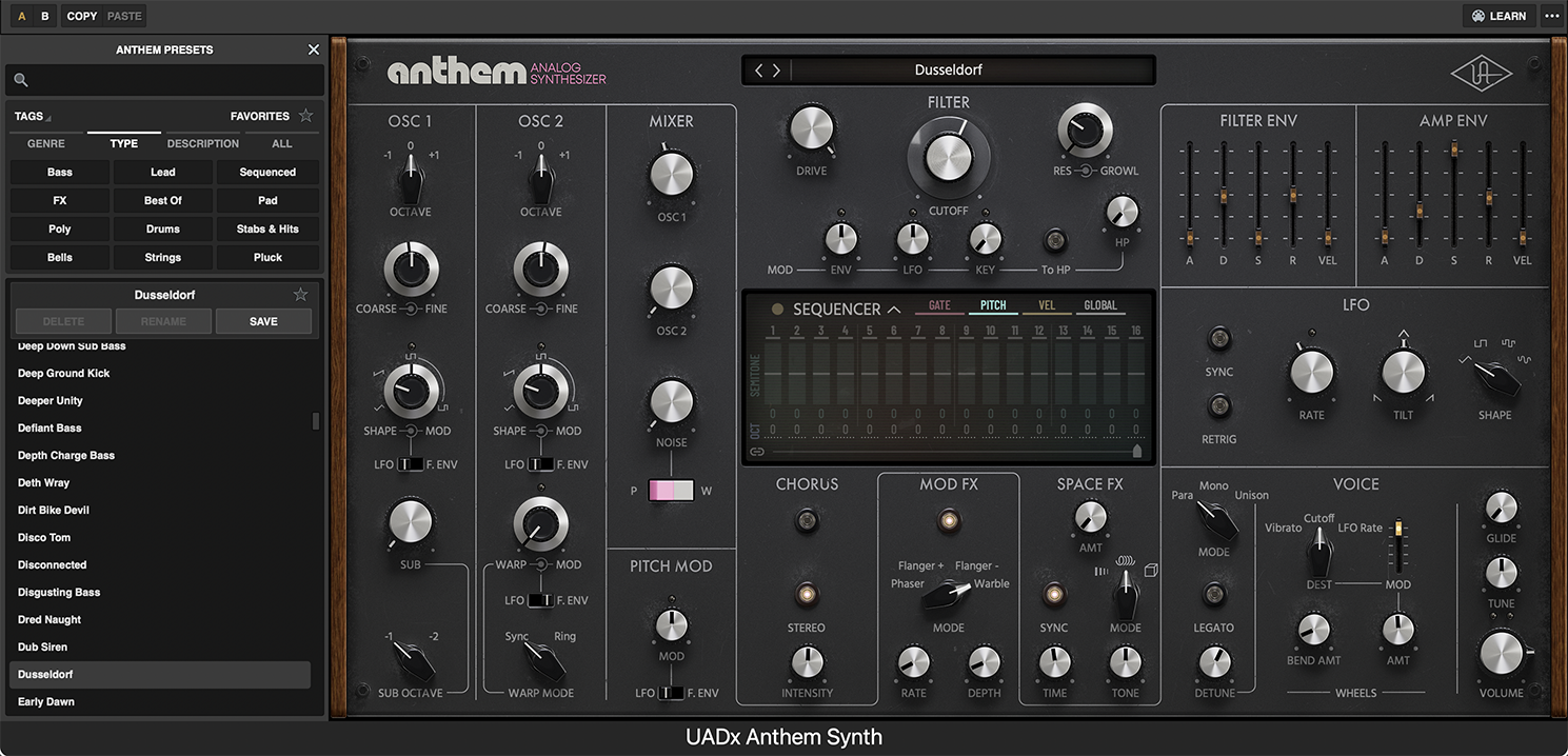 Universal Audio Anthem