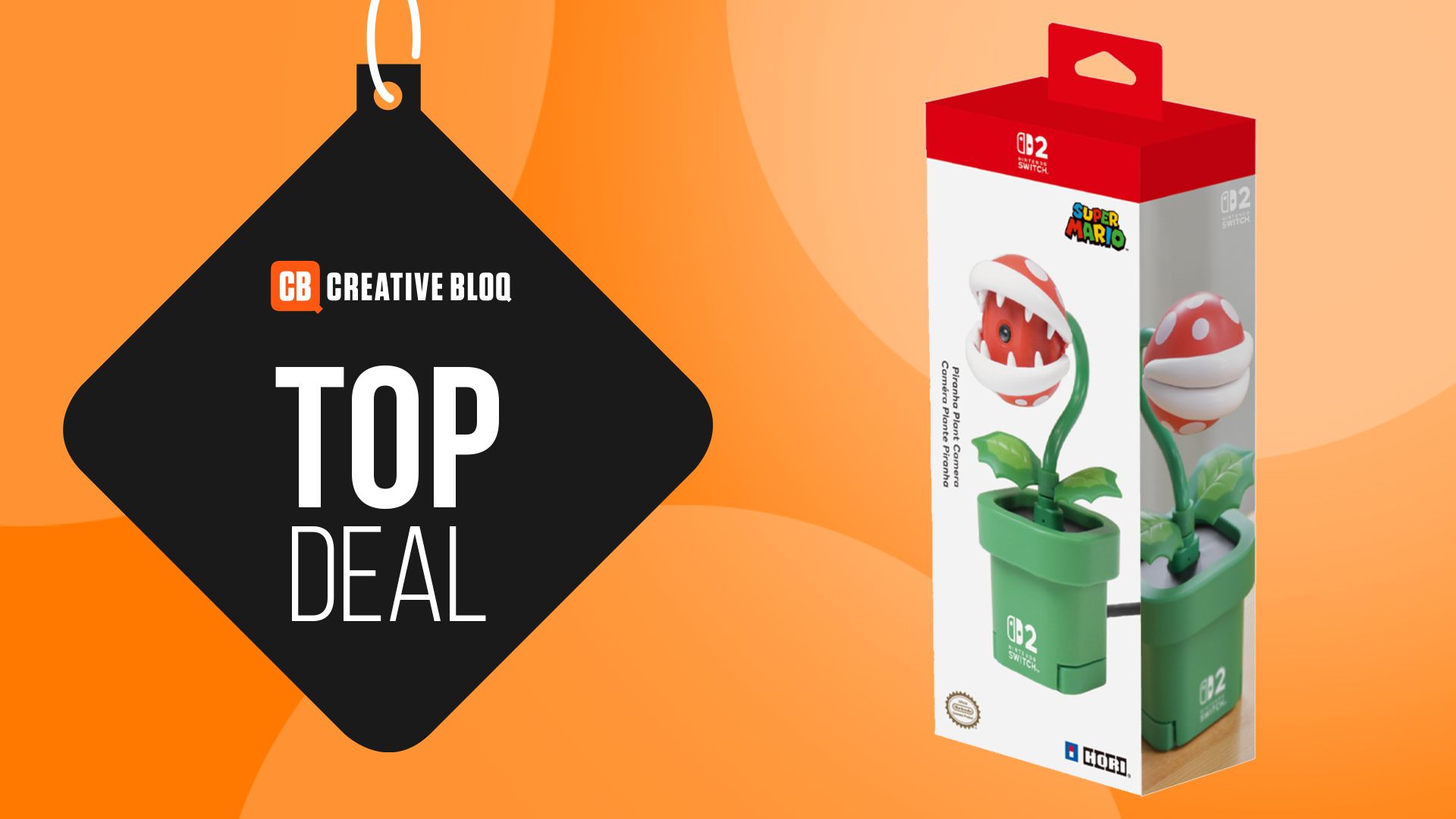 Hurry! Get the Nintendo Switch 2 Piranha Plant Camera before it sells out |  Creative Bloq