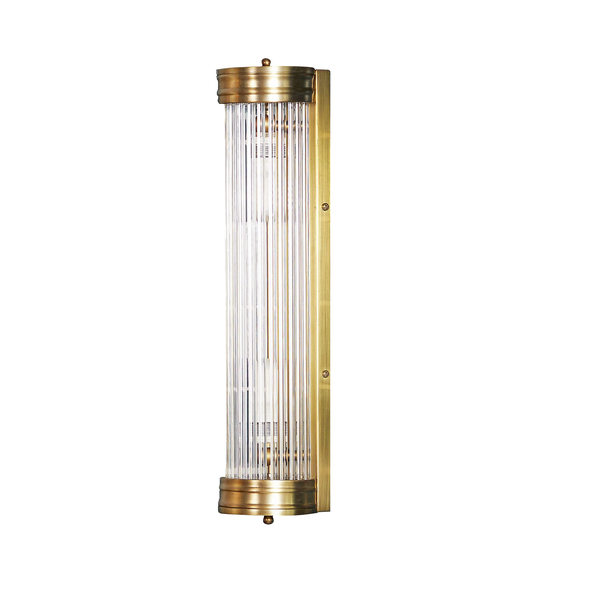 Pooky Long Roddy wall light in Brass