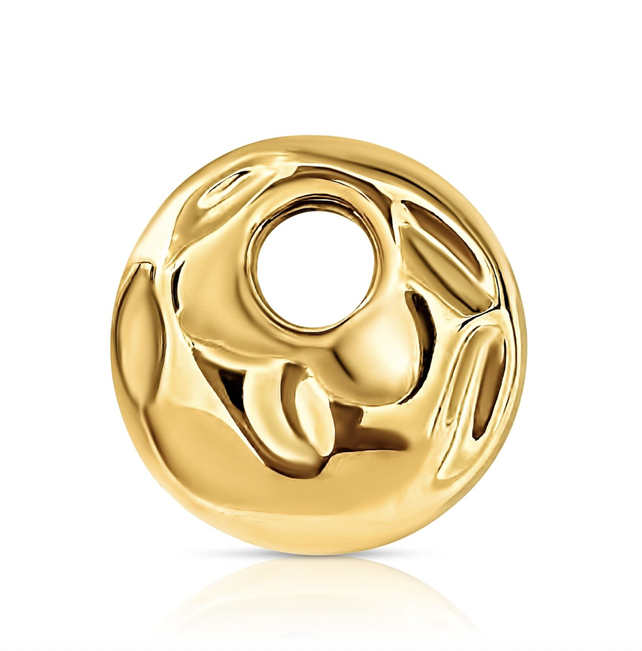 Ellie Vail Jewelry , Joss Hammered Circle Brooch