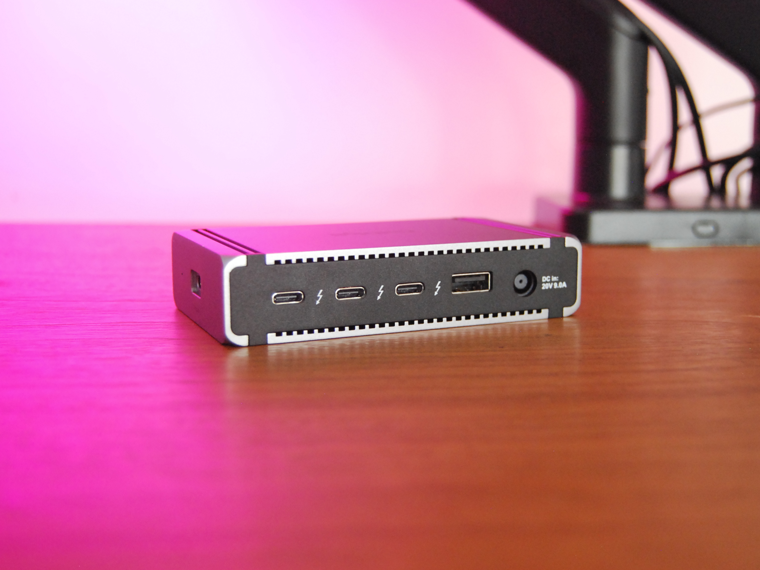 CalDigit Element 5 Hub showing ports