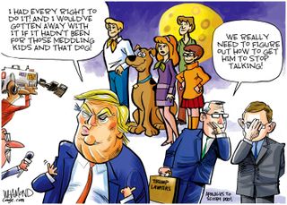 Political cartoon