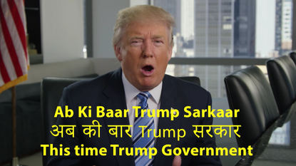 A new pro-Donald Trump ad targeting the Indian American community.