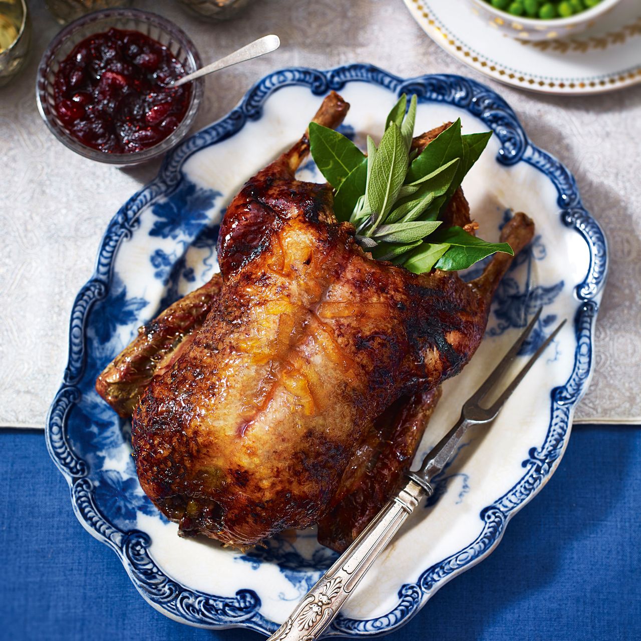 Roast Duck with Marmalde Glaze