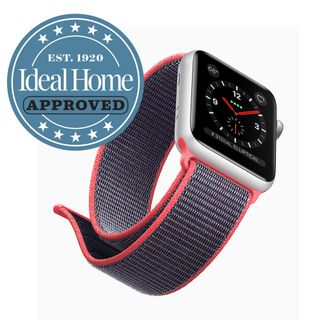 Apple Watch Series 3 with Ideal Home approved logo