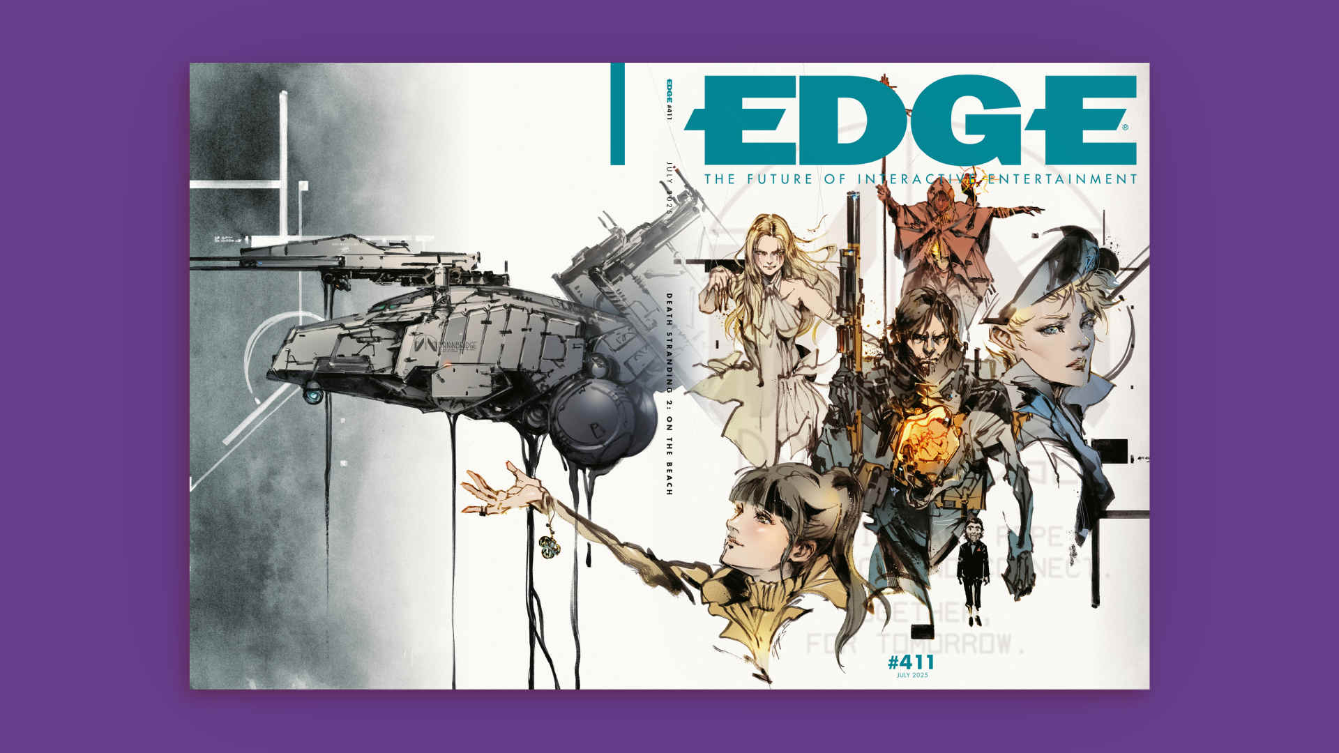 Death Stranding art by Yoji Shinkawa