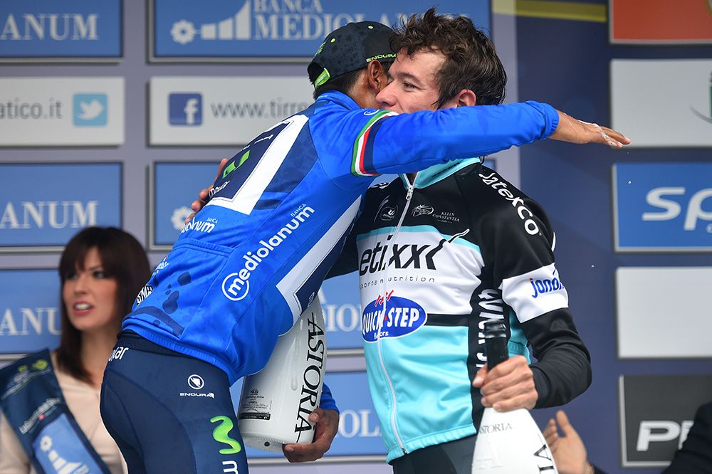Quintana and Rigoberto Uran