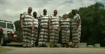 The inmates who saved a guard's life.