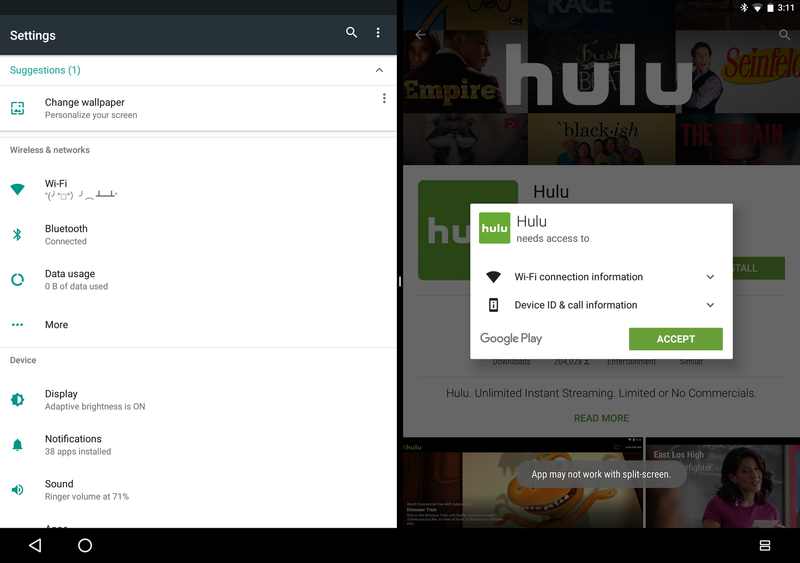 Multi-Window Android N