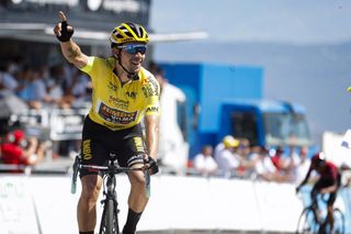 Roglic wins stage 3 of the Tour de l'Ain and the overall classifiction