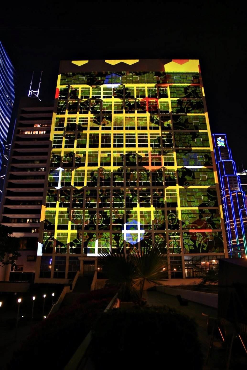 Christie and Avollusion Light Landmarks at Lumieres Hong Kong Festival