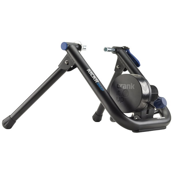 Wahoo Kickr Snap smart trainer on a white background 