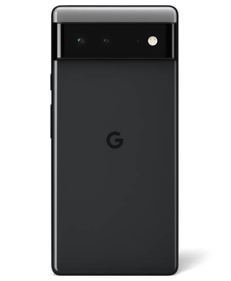 Pixel 6 in Stormy Black