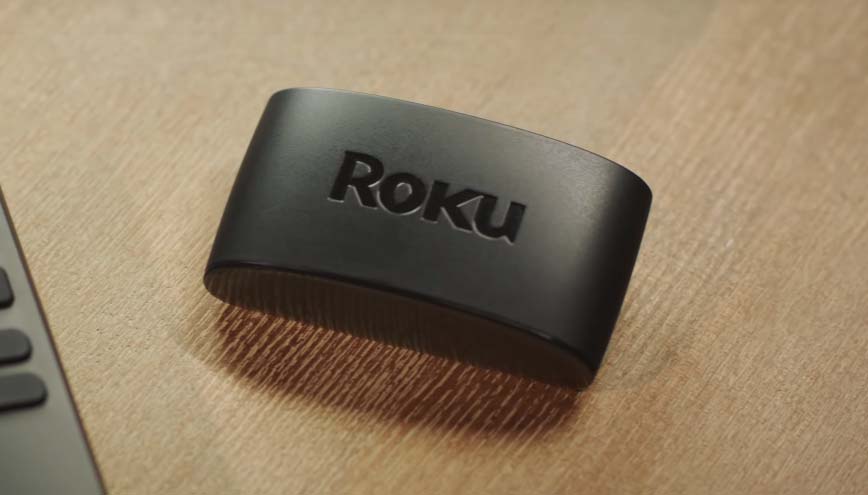 The Roku Express (seen here on a table) is one of the Best Roku devices