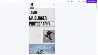 Hostinger website builder dashboard mobile view editing capabilities
