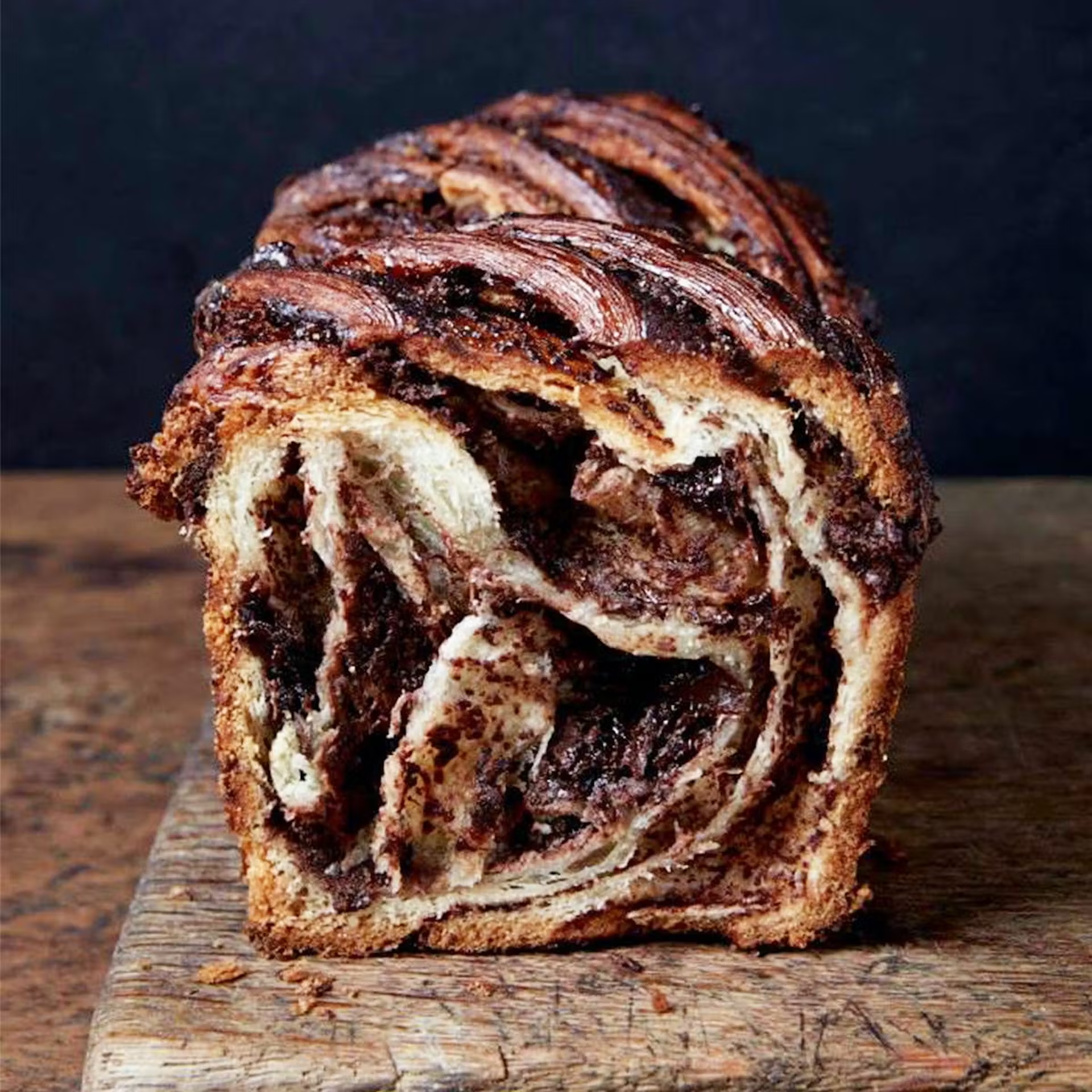 The chocolate babka from Breads Bakery